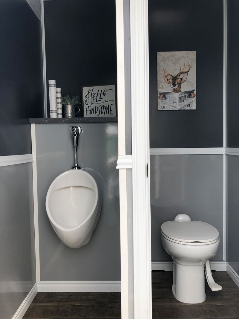 Portable urinal and toilet stalls