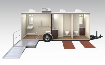 The Assistant - Portable restroom trailer