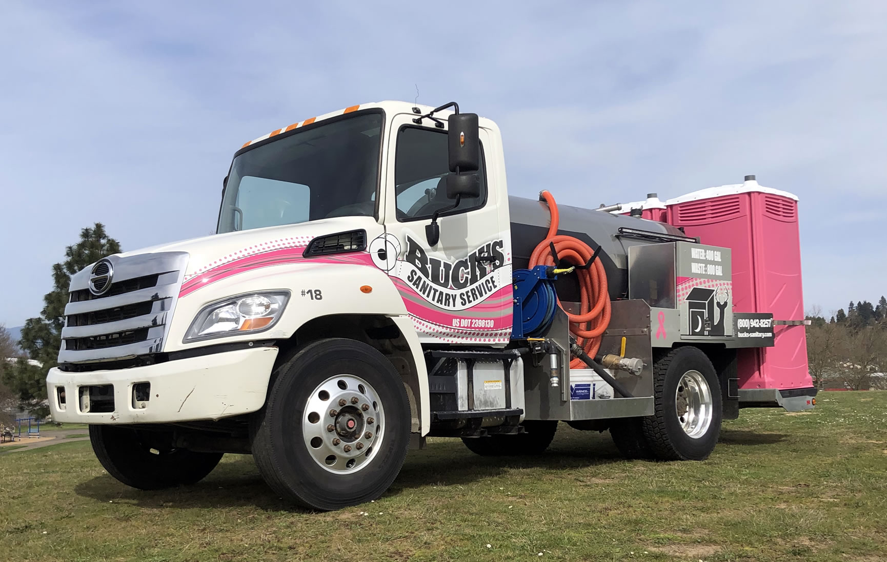 Pink Powder Truck